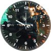 rocket raccoon with gun l3 wall clock