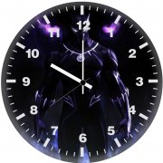 black panther rise tf wall clock
