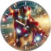 iron man might unleashed bz wall clock