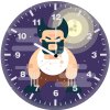 wolverine minimal art y0 wall clock