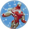 iron man flying hero 12 wall clock