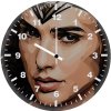 wonder woman digital art ep wall clock