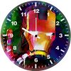 iron man paint color art w9 wall clock