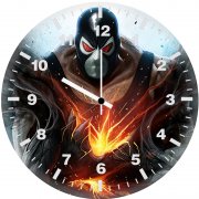 bane vanished batman sn wall clock