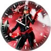 crimson lady p4 wall clock