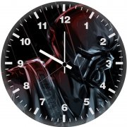 bane minimal artwork v2 wall clock