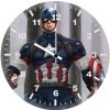 captain america digital artwork 3e wall clock
