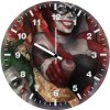 joker and harley quinn art j2 wall clock