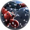spiderman upside down 3h wall clock