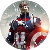 captain falcon l6 wall clock