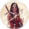 wonder woman 4kartwork oa wall clock
