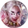 harley quinn expression ei wall clock