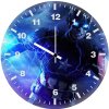 captain america with hammer and shield 4t wall clock