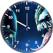 alien vs venom w2 wall clock