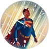 superman signature style fd wall clock