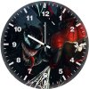 venom and spiderman art yk wall clock