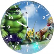 avengers as kid m9 wall clock