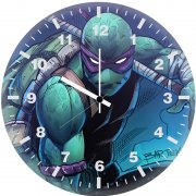 donatello artwork p8 wall clock