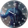 captain america hammer and shield 81 wall clock