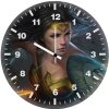 wonder woman art8z wall clock