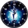 silver surfer in the fantastic four first steps u5 wall clock