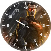 superman injustice z7 wall clock