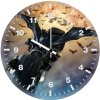 batman bat mobile ca wall clock