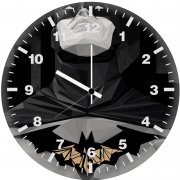 batman low poly 4f wall clock