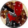 red hood newart 0u wall clock