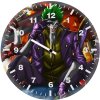 joker punchline harley quinn v5 wall clock