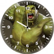 hulk digital art u7 wall clock