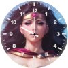 digital art of wonder woman iv wall clock