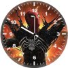 symbiote spiderman pb wall clock