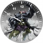 venom hulk 8z wall clock