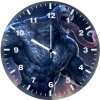 venom art dump 3s wall clock