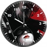 batman and catwoman art jb wall clock