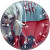 harley quinn play with me yc wall clock