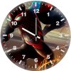 miles morales art 38 wall clock