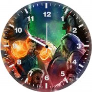 avengers infinity war artwork new wg wall clock
