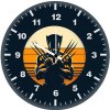 wolverine nightfall pm wall clock