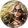 black canary arts jb wall clock