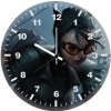 catwoman on bike ju wall clock