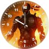 death stroke concept art j8 wall clock