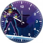 batman mission 49 wall clock