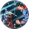 batman vs superman artjf wall clock