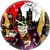 supervillains art kt wall clock