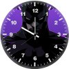 batman new neon art lh wall clock