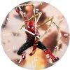 iron spiderman suit un wall clock