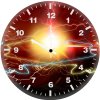flash vs scarlet flash kc wall clock