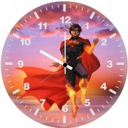 absolute superman d3 wall clock